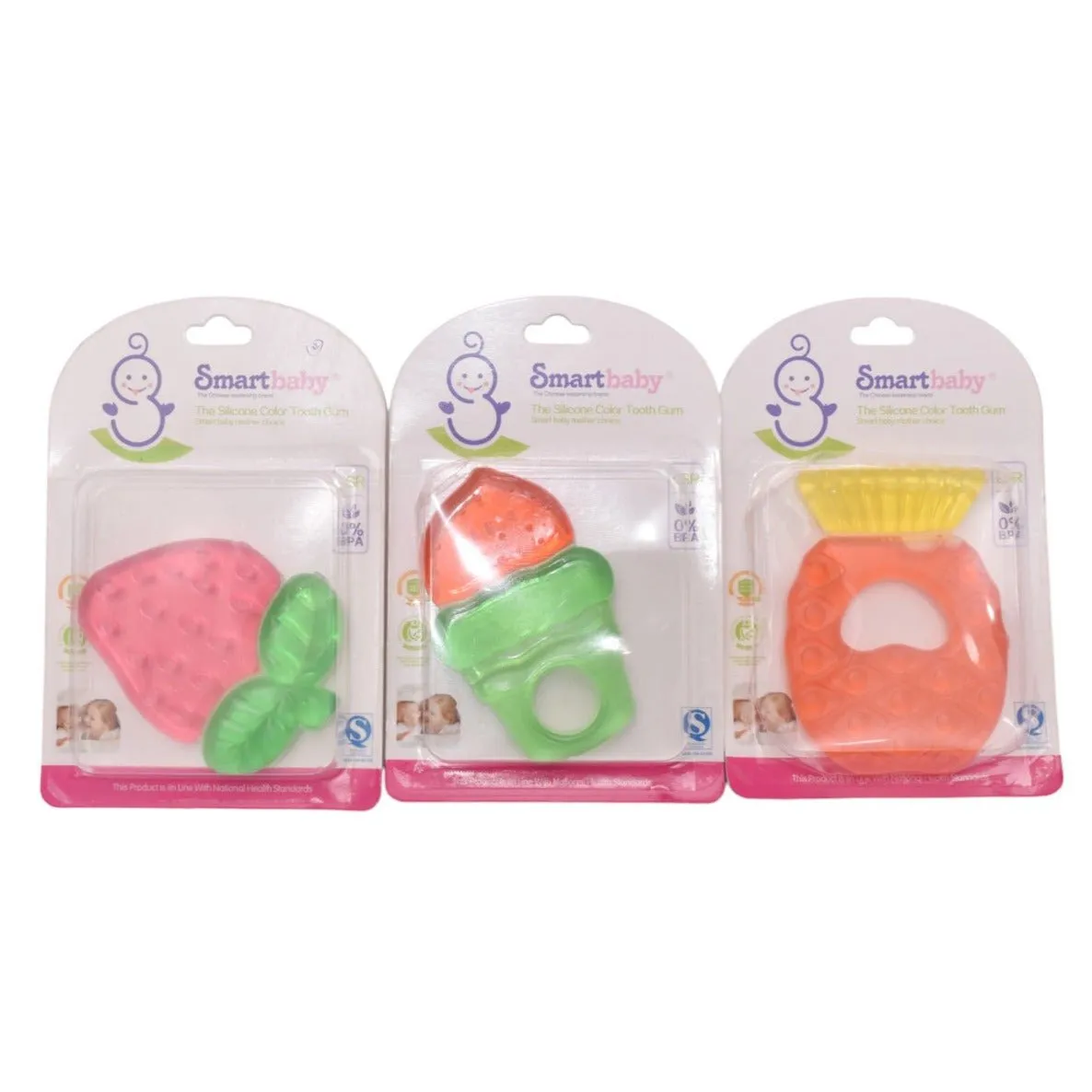 Silicone Fruit Baby Teether | 1 Pcs