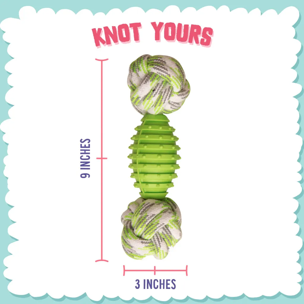 Snugarooz Knot Yours Rope Assorted Colors Dog Toy -(9")