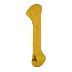 Tall Tails Goat Sport Bone Yellow 6" Dog Toy