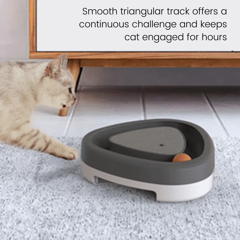 The Magic Triangle Smart Cat Toy