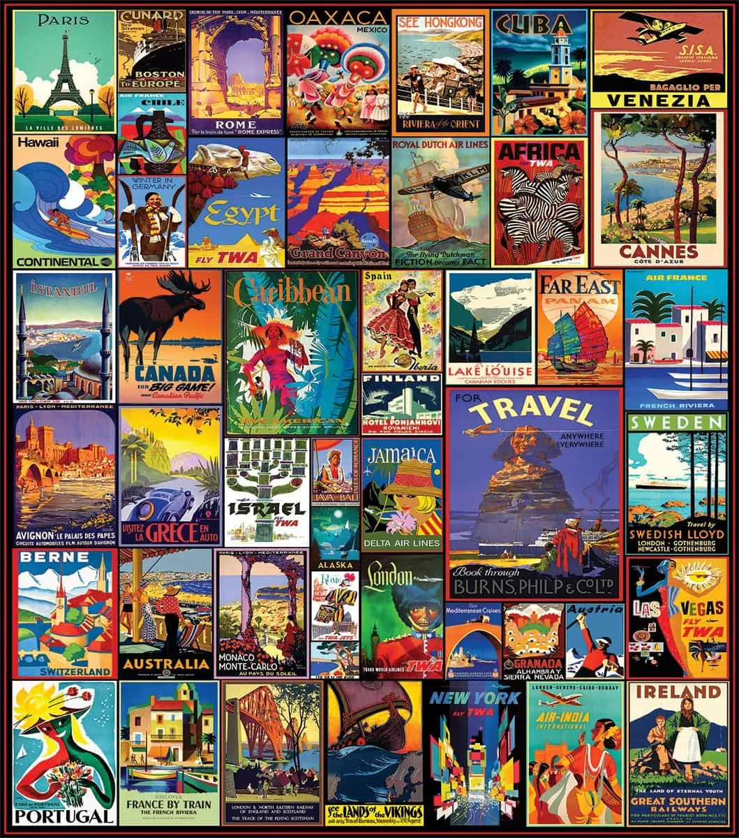 TRAVEL THE WORLD 550PC