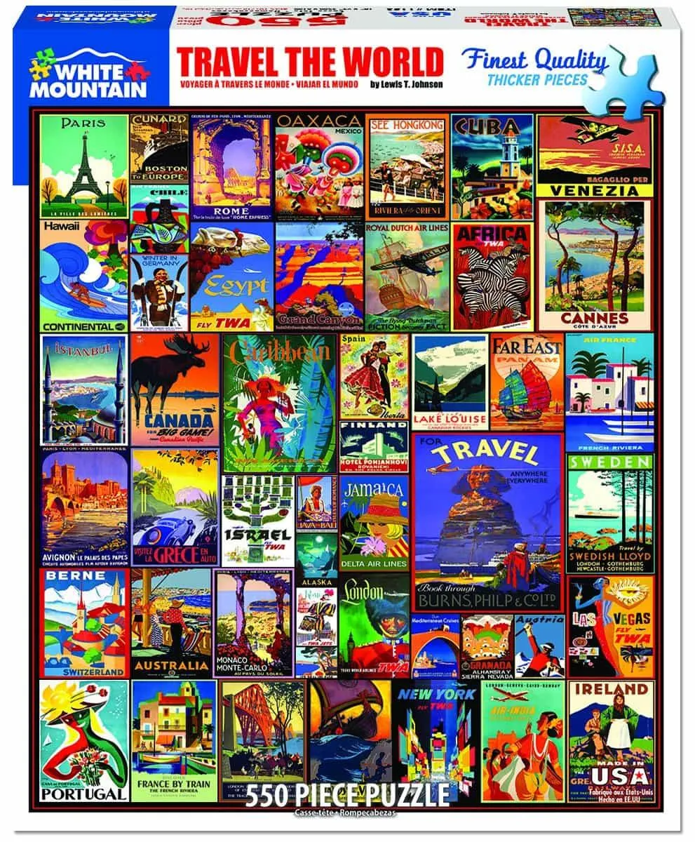 TRAVEL THE WORLD 550PC