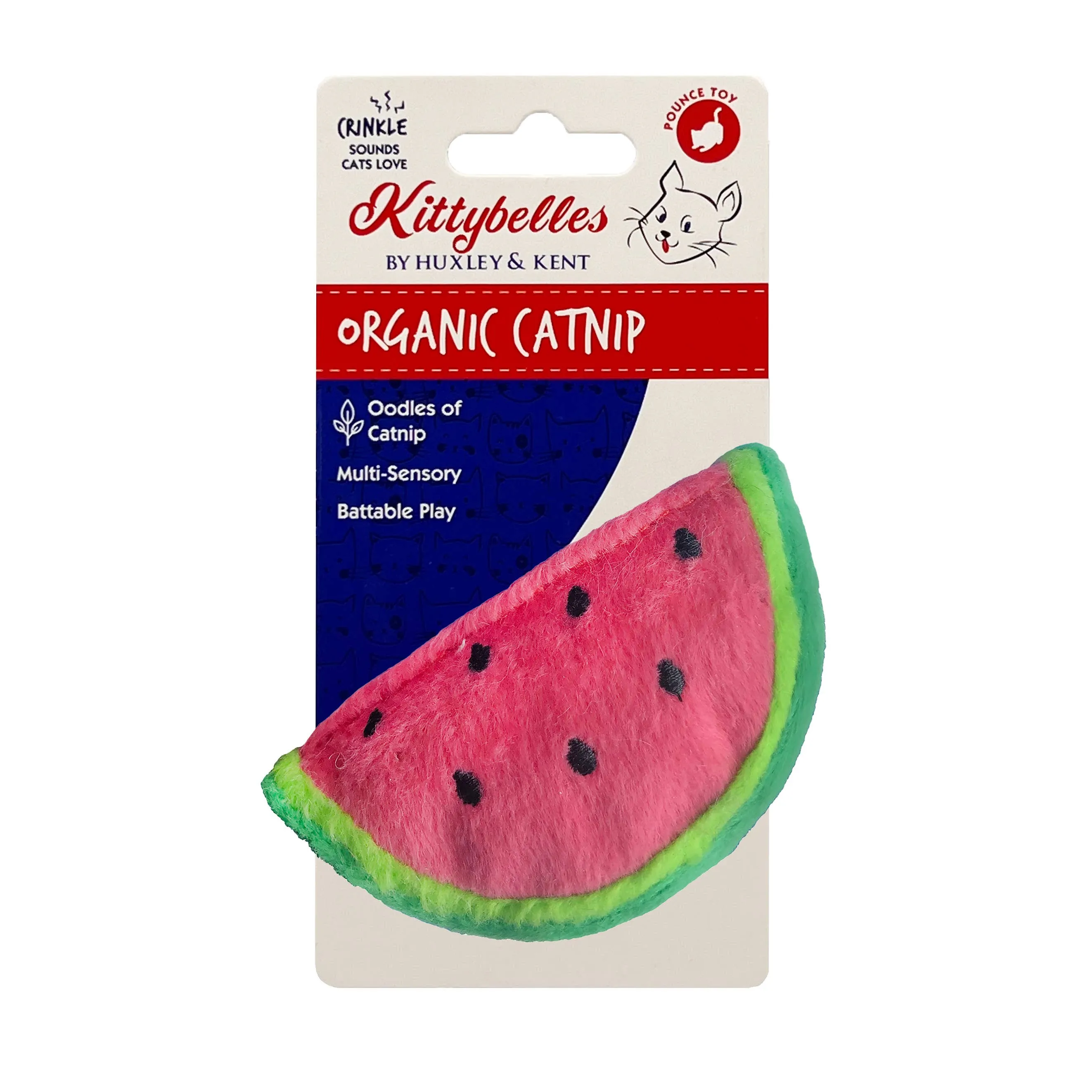 Watermelon Plush Toy For Cats