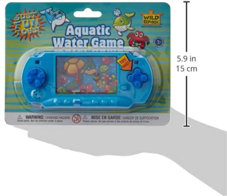 Wild Republic Water Games Aquatic-Sensory Toys, Kids Gifts, Hand Held Toys - No batteries needed