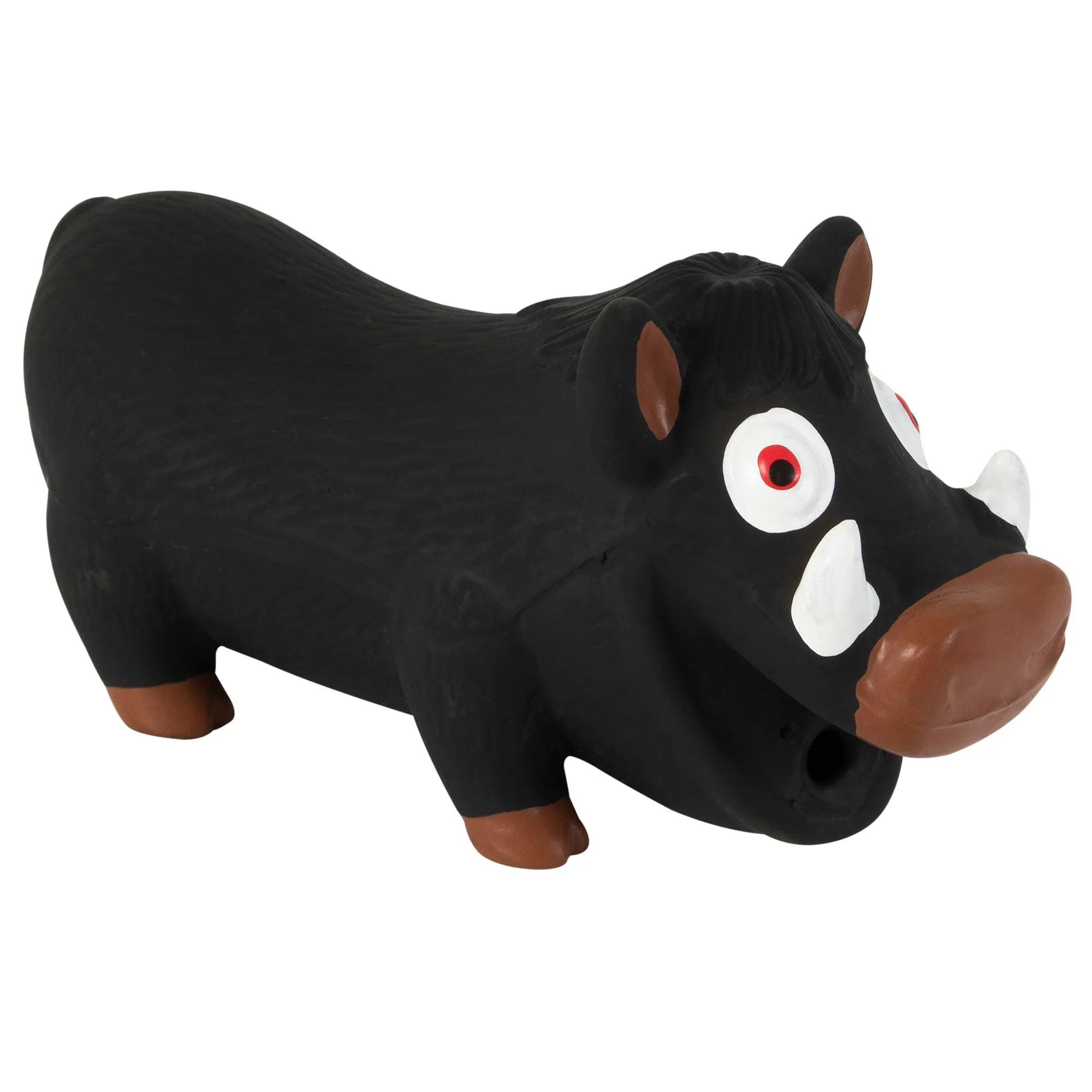 Zoobilee Grunting Latex Warthog Dog Toy